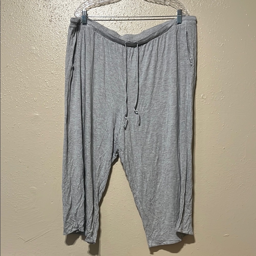 Secret Treasures Gray Joggers with Elastic Waistband